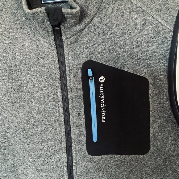 VINEYARD VINES Men's Full Zip-Up Vest EUC Size M - Picture 5 of 8